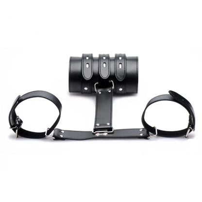 Bondage Arm Binder Leather BDSM Restraints Locking Arm Restraints  Restraints and Cuffs