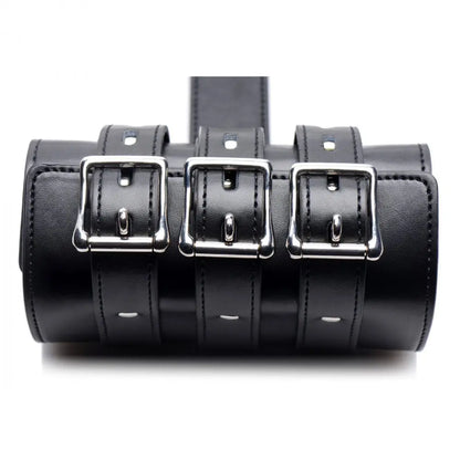 Bondage Arm Binder Leather BDSM Restraints Locking Arm Restraints  Restraints and Cuffs