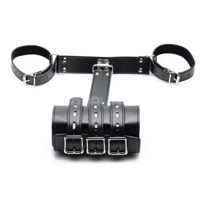 Bondage Arm Binder Leather BDSM Restraints Locking Arm Restraints  Restraints and Cuffs