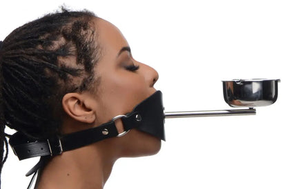 Bondage Ashtray Gag BDSM Human Furniture Accessories  Masks, Gags and Blindfolds