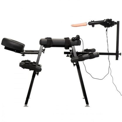 Bondage Bench with Sex Machine  Spanking Bench