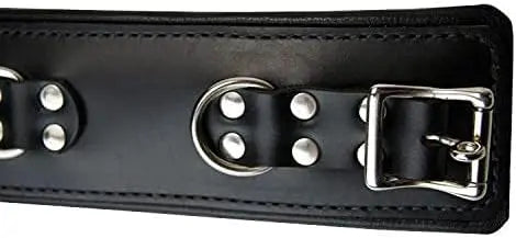 Bondage Cuffs BStrict Leather Padded Premium Locking Wrist Restraints  Bondage Gear