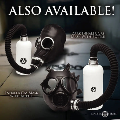 Bondage Degrading Mask Dark Inhaler Gas Mask with Bottle  Masks, Gags and Blindfolds