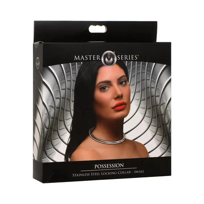 Bondage Formal Collar Possession Stainless Steel Locking BDSM Collar - Small  Collars and Leads