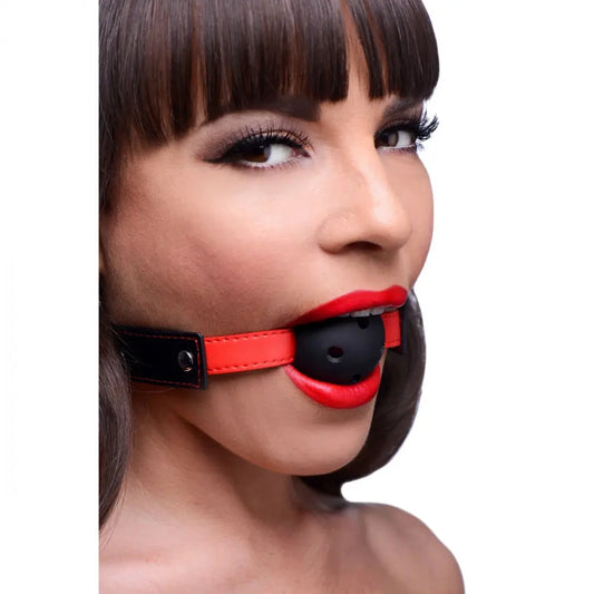 Bondage Gag Subdue Me Breathable Ball Gag  Masks, Gags and Blindfolds