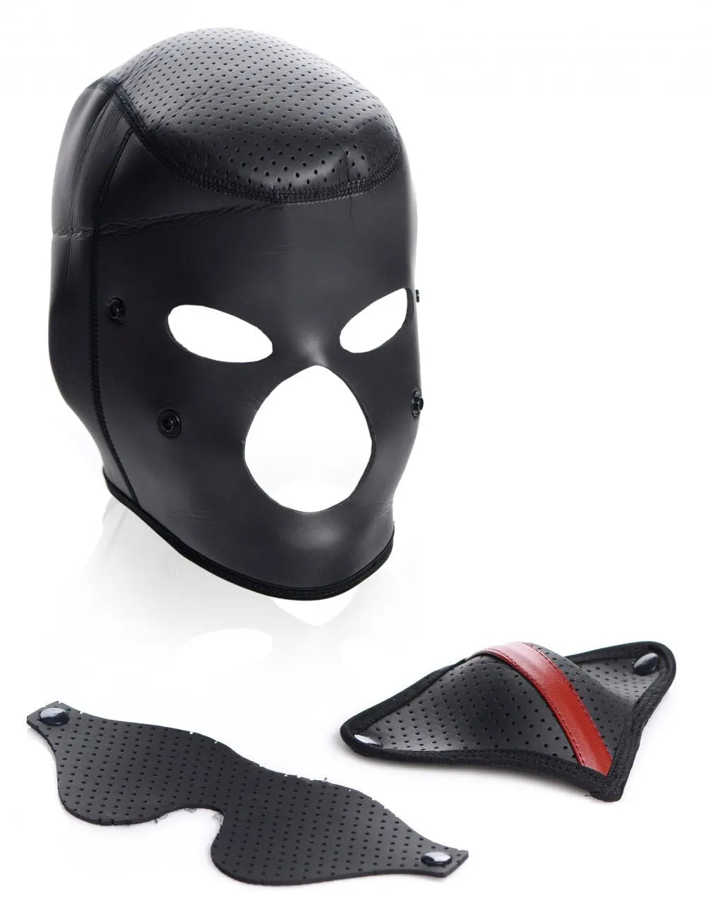 Bondage Hood Scorpion Hood With Removable Blindfold and Face Mask  Masks, Gags and Blindfolds