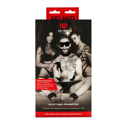 Bondage Kit - Delectable Domination Supreme Hog Tied Submissive Play Set  Bondage Kits