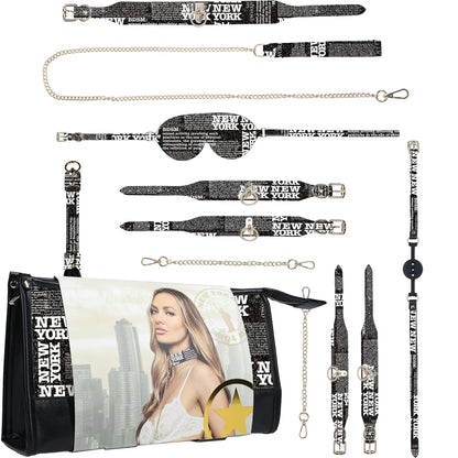 Bondage Kit International New York Collection BDSM Set with Bag  Bondage Kits