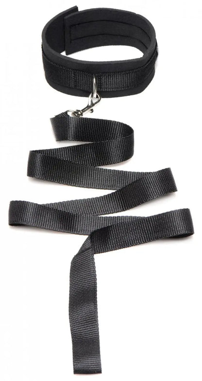 Bondage Leash and Collar Set BDSM Submissive Collar with Leash  Restraints and Cuffs