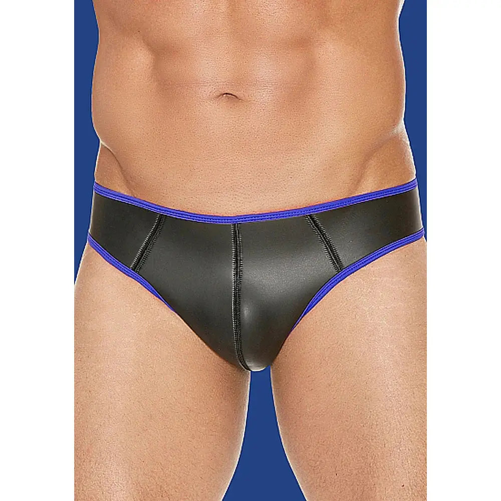 Bondage Pet Roleplay Puppy Play Neoprene Jockstrap Blue S/M BDSM Puppy Play  BDSM Pet Play