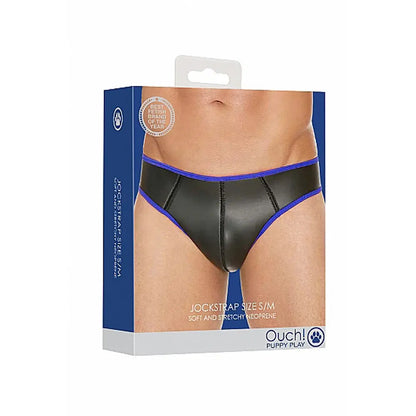 Bondage Pet Roleplay Puppy Play Neoprene Jockstrap Blue S/M BDSM Puppy Play  BDSM Pet Play