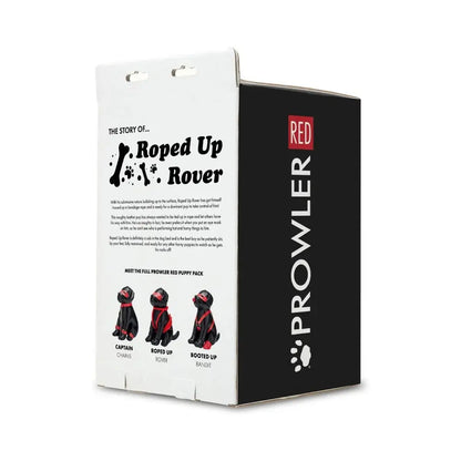 Bondage Puppies Adult Stuffed Animal  - Prowler RED Roped Up Rover  Novelties - Gag Gifts