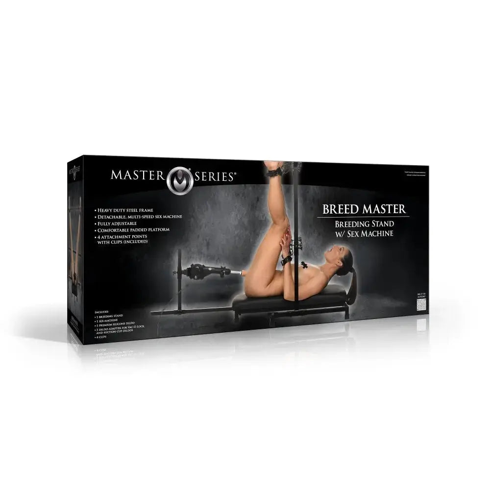 Bondage Table Breed Master Breeding Stand with Sex Machine  Dungeon Furniture and Accessories