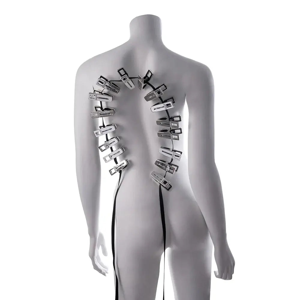 Bondage Zipper Body Zipper Clothes Pins  Bondage Pincher