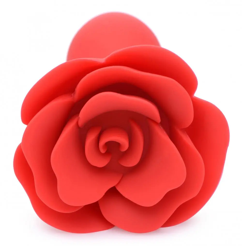 Booty Bloom Silicone Rose Anal Plug - Large  Anal Plug Sex Toy