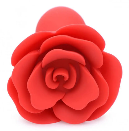 Booty Bloom Silicone Rose Anal Plug - Large  Anal Plug Sex Toy
