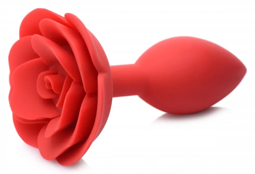 Booty Bloom Silicone Rose Anal Plug - Large  Anal Plug Sex Toy