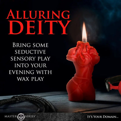 Bound Goddess Drip Candle Sex Wax - Red  Lubes, Lotions and Accessories