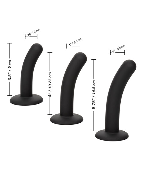 Boundless Silicone Curve Pegging Kit Beginner Pegging Set Anal Training  Strap-Ons & Harnesses