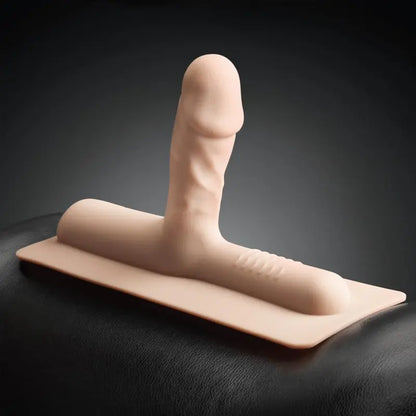 Bronco - Realistic Silicone Attachment - Vanilla  Vibrators