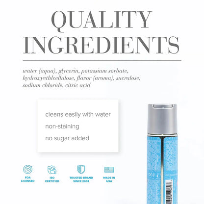 Bubble Gum Lube JO Candy Shop Bubble Gum Flavored Water-Based Lubricant 2 oz.  Flavored Lube