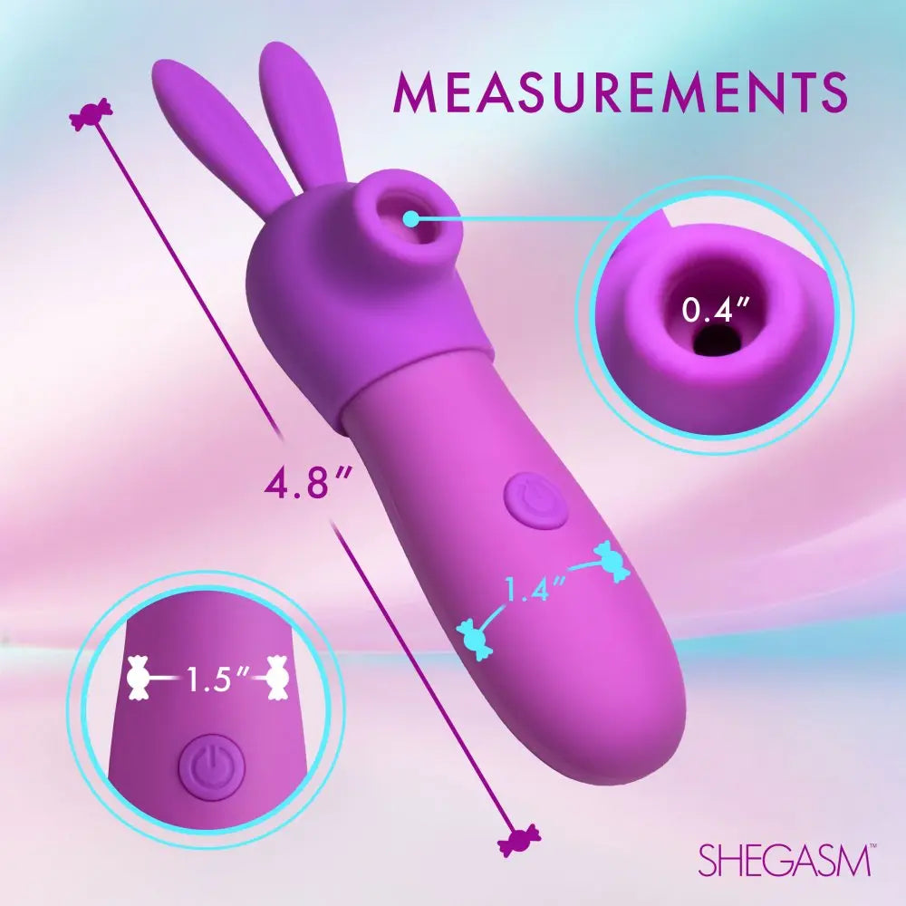 Bunny Sidekick Suction Clit Stimulator 