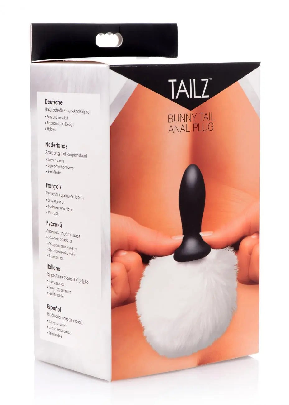 Bunny Tail Anal Plug  BDSM Pet Play Anal Plug