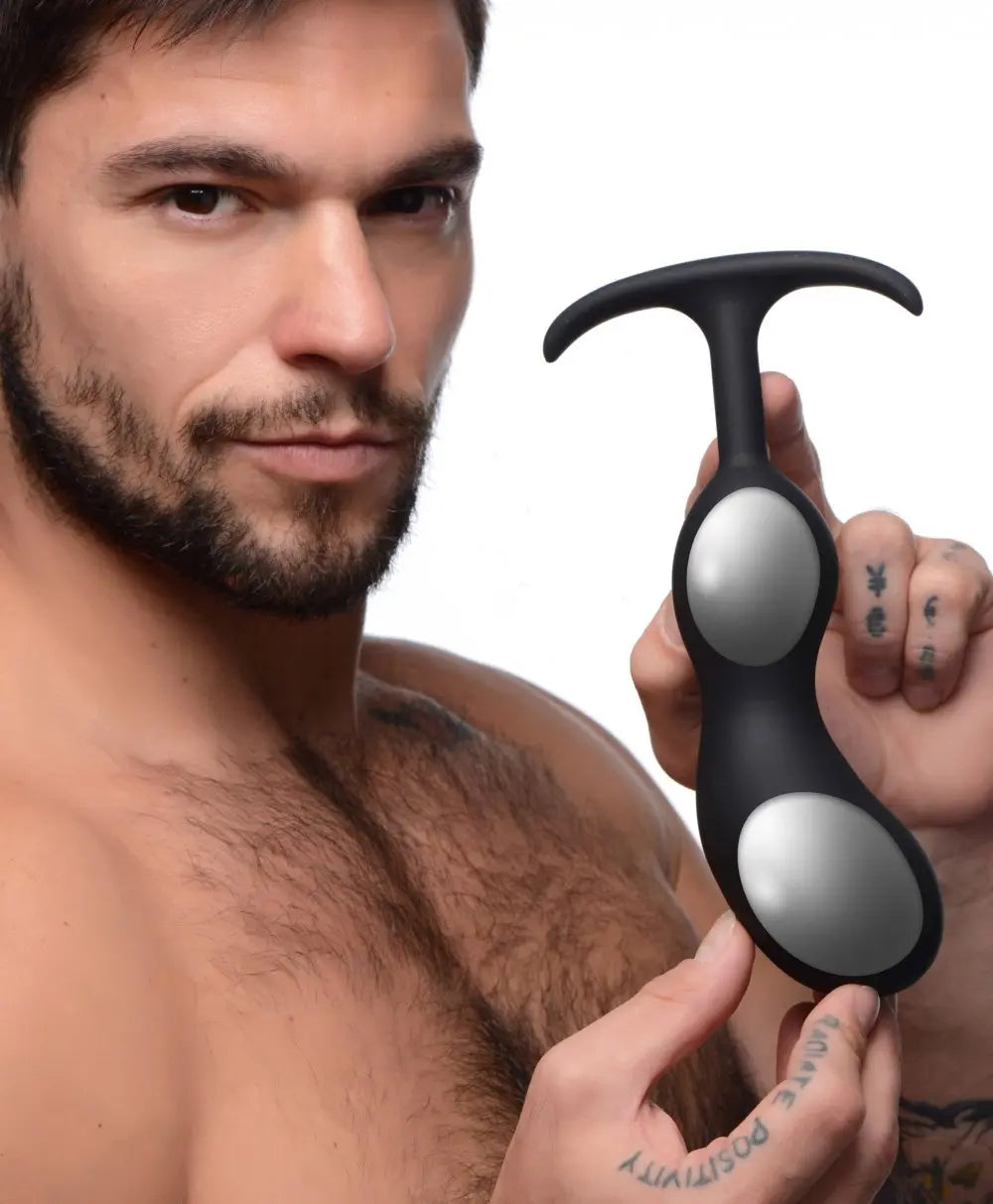 Butt Plug Anal Sex Toy Premium Silicone Weighted Prostate Plug - XL Prostate Massager  Prostate Play