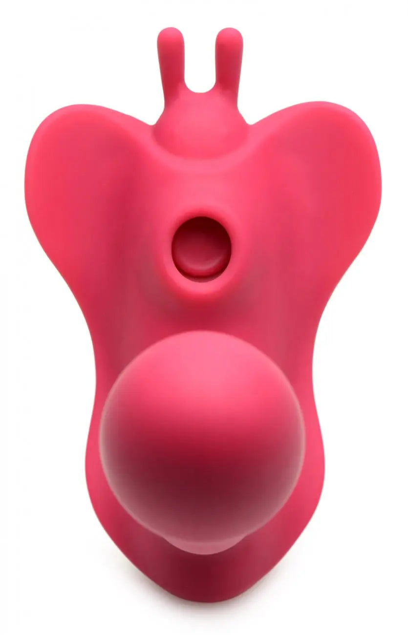 Butterfly Tease 10X Clitoral Suction Silicone Stimulator - Bound By Desire