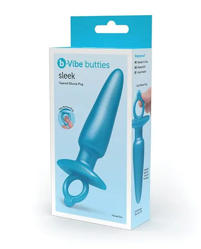 Butties Sleek Tapered Beginner Anal Plug - Blue  Anal Plug Sex Toy