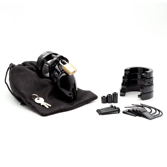 CB6000S Black Chastity Cage Kit  Chastity