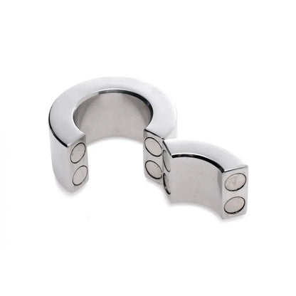 CBT Toys Cock and Ball Torture Ball Stretcher Magnetic Stainless Steel Ball Stretcher - 30mm  Cock and Ball Torture