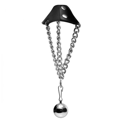 CBT Toys Parachute Ball Stretcher with Ball Weight Cock and Ball Torture BDSM  Cock and Ball Torture