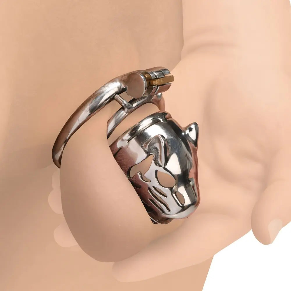 Caged Cougar Locking Chastity Cage  Chastity