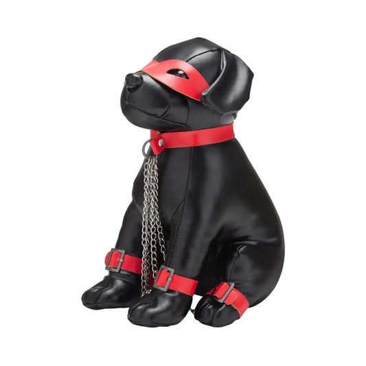 Captain Chains BDSM Stuffed Puppy Plush  Novelties - Gag Gifts