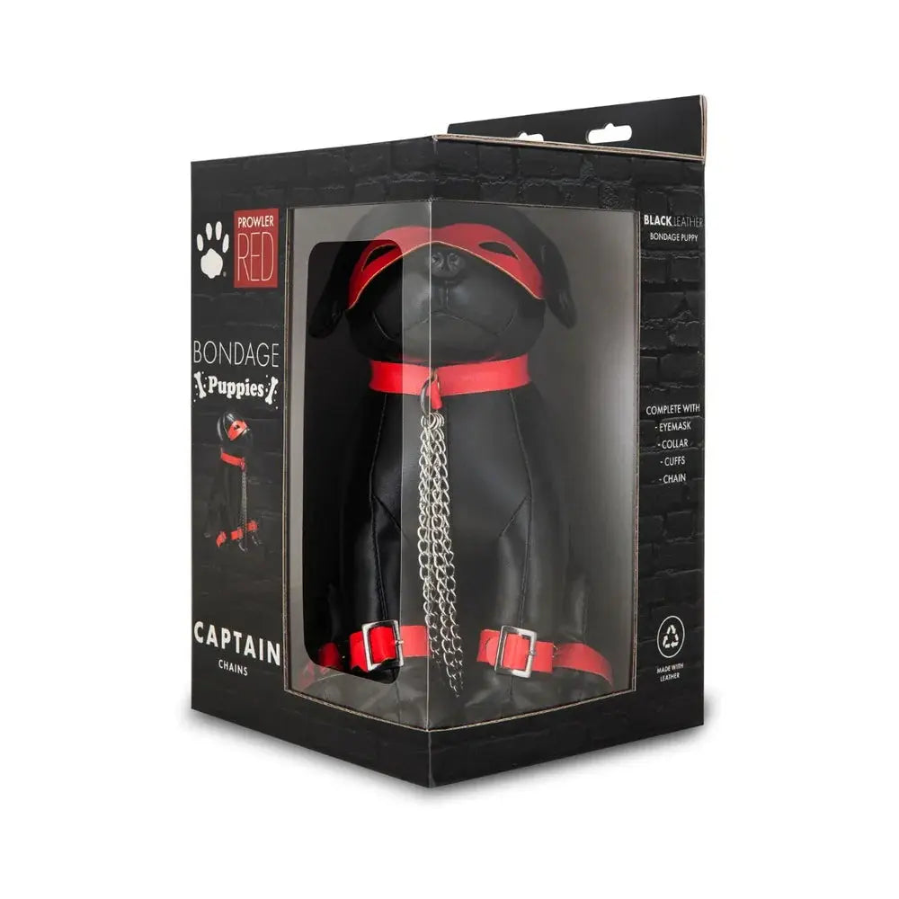 Captain Chains BDSM Stuffed Puppy Plush  Novelties - Gag Gifts