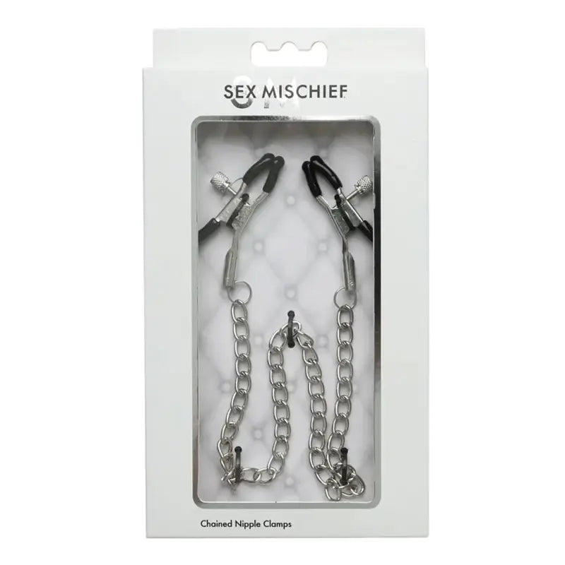 Chained Nipple Clamps  BDSM