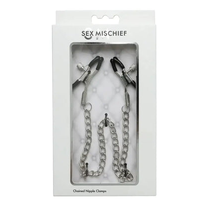 Chained Nipple Clamps  BDSM