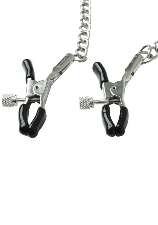 Chained Nipple Clamps  BDSM