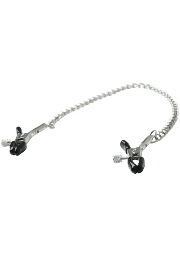 Chained Nipple Clamps  BDSM
