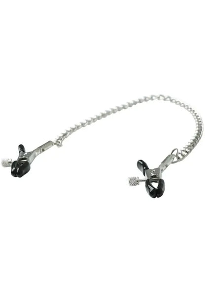 Chained Nipple Clamps  BDSM