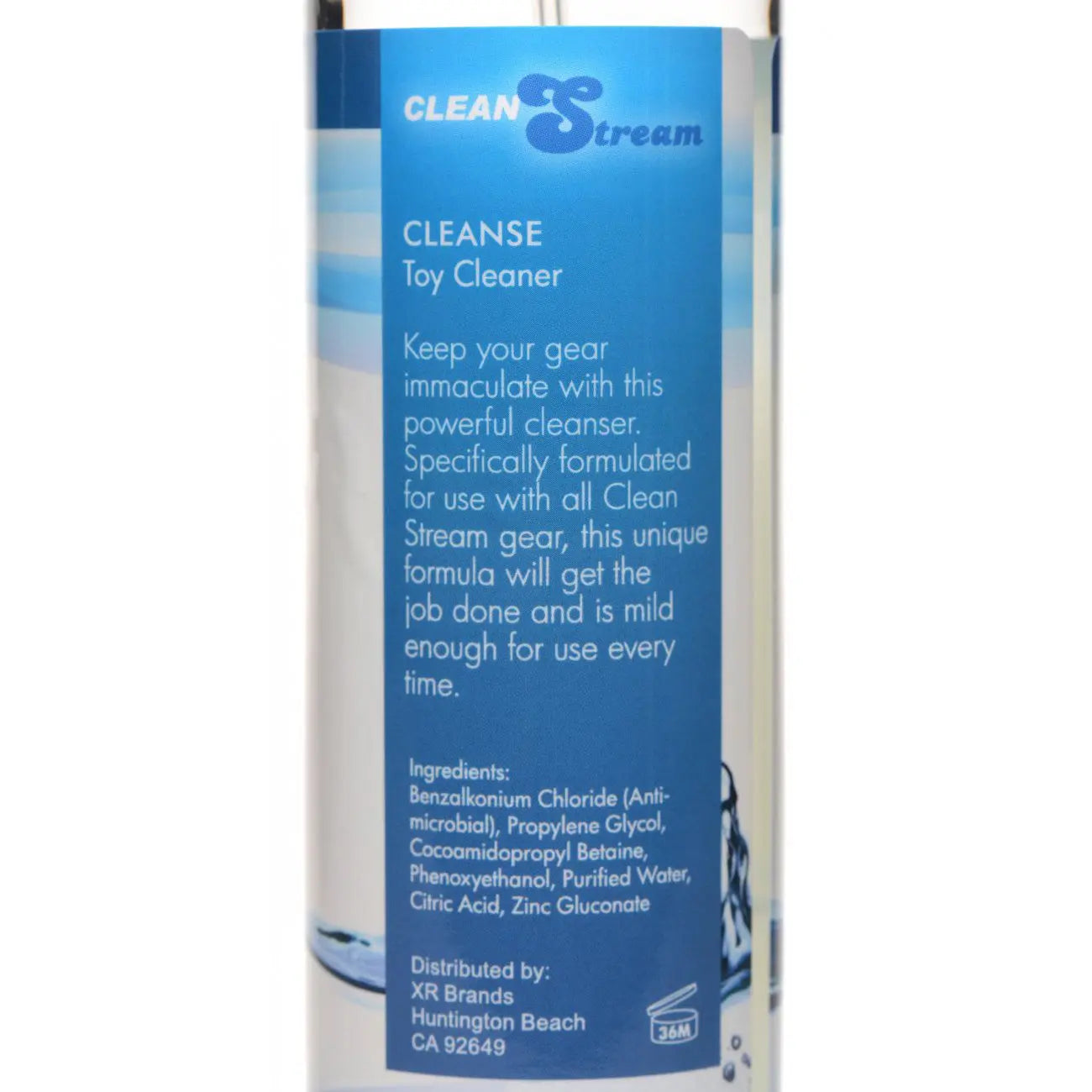 CleanStream Cleanse Natural Sex Toy Cleaner - 8 oz  Toy Cleaner
