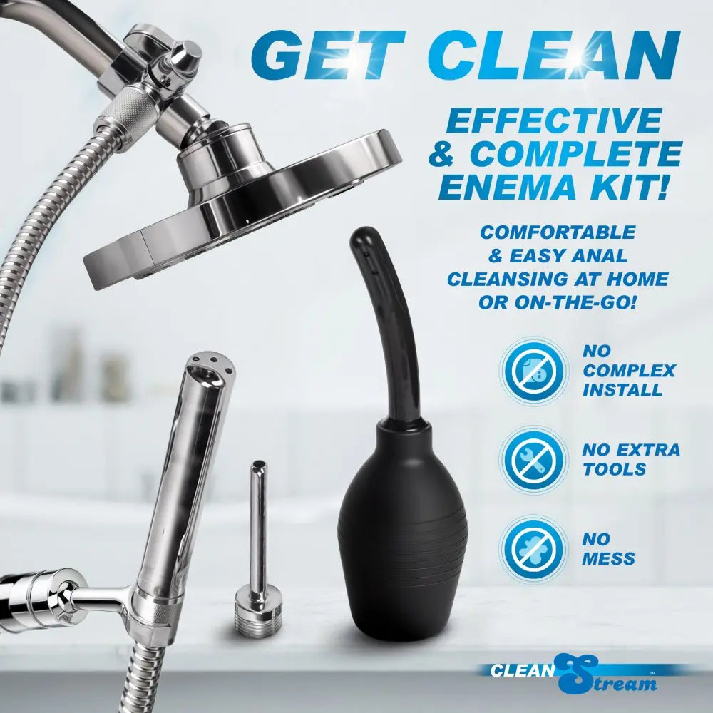 CleanStream Complete Cleansing System Kit Anal Prep  Anal Prep