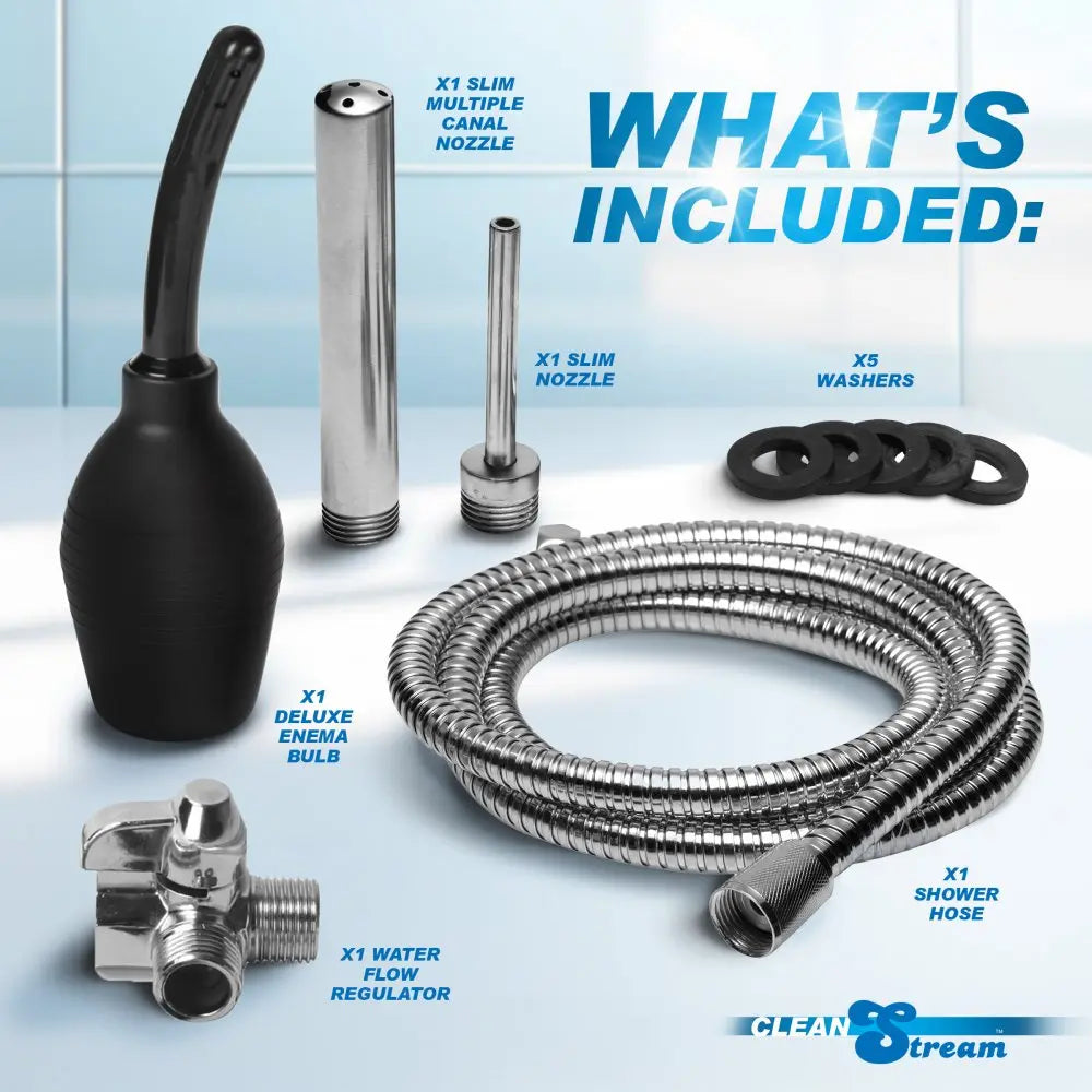CleanStream Complete Cleansing System Kit Anal Prep  Anal Prep