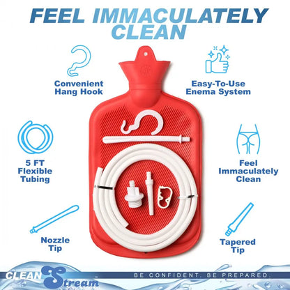 CleanStream Water Bottle Enema Douche Kit  Medical