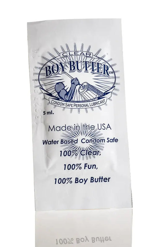 Clear Formula Single Use Packet  Lubes, Lotions and Accessories