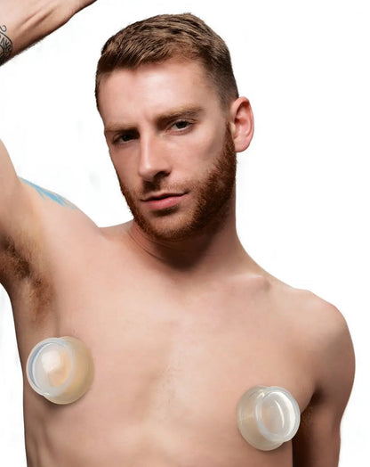 Clear Plungers Silicone Nipple Suckers - Large  Nipple and Clit Toys