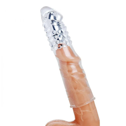 Clear Sensations Vibrating Penis Enhancer Cock Sleeve  Penis Extenders and Sleeves