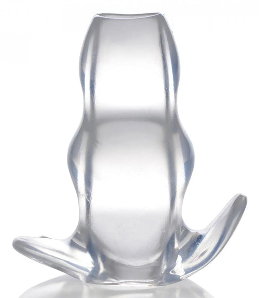 Clear View Hollow Anal Plug - Large  Anal Training