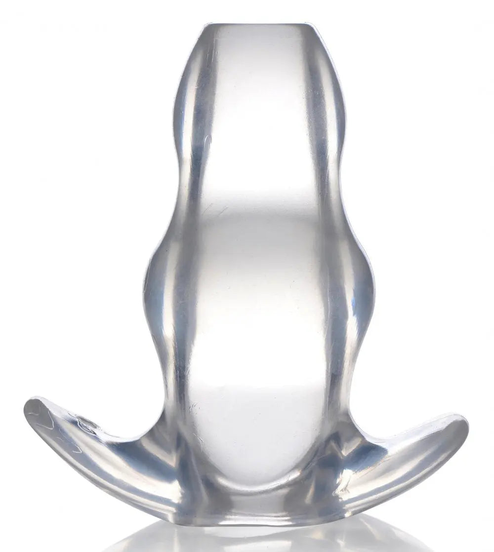 Clear View Hollow Anal Plug - XL  Anal Training